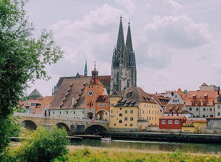 Silhouette von Regensburg