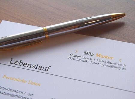Bewerbung