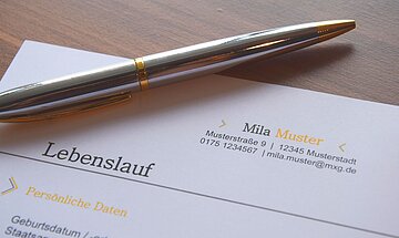 Bewerbung