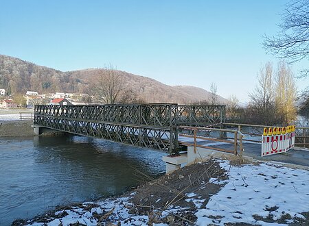 Neubau Behelfsbrücke Grösdorf