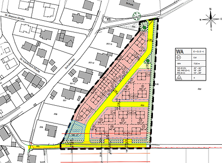 Baugebiet Schelldorf An der Au Bplan