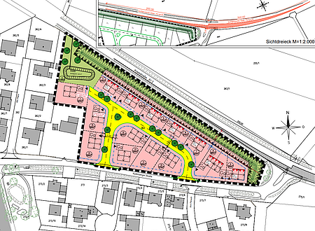Baugebiet Pfahldorf Am Pfahl Bplan