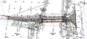 Neubau Altmühlbrücke Grösdorf Lageplan