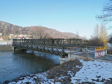 Neubau Behelfsbrücke Grösdorf