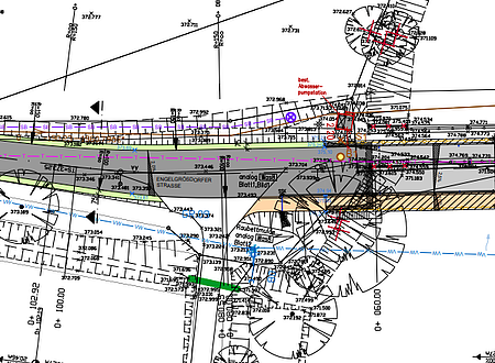 Neubau Altmühlbrücke Grösdorf Lageplan