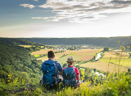 Blick auf Altmühltal vom Michelsberg Kipfenberg