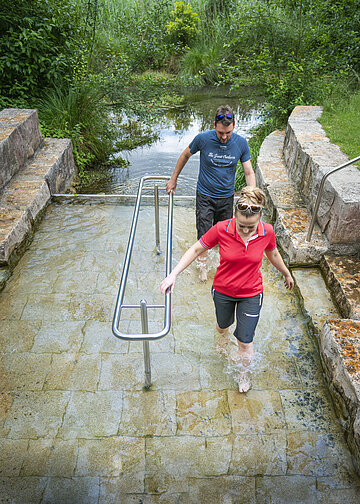 Wassertretbecken in Schambach