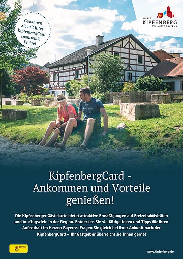 Poster Gästekarte Kipfenberg 2022