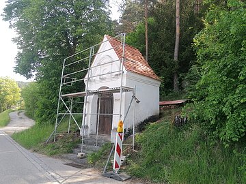 Gerüst Kapelle Arnsberg