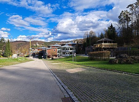 Parkplatz an der Grund- und Mittelschule "Am Limes"