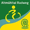 Altmühltal-Radweg-Logo Markierungszeichen