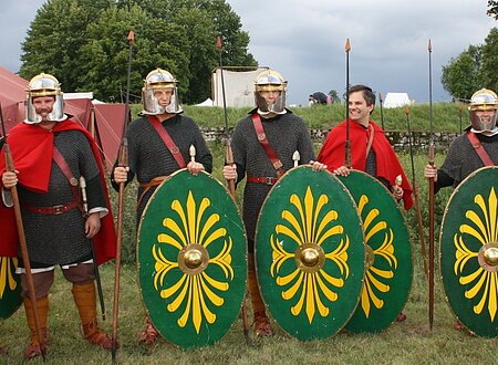 Römer auf Zeit Lager