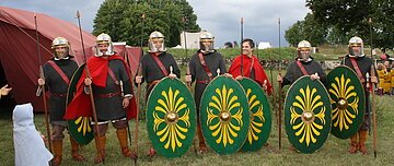 Römer auf Zeit Lager
