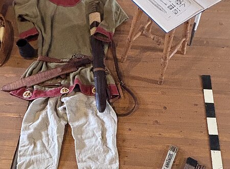 Rekonstruktion Grabfund