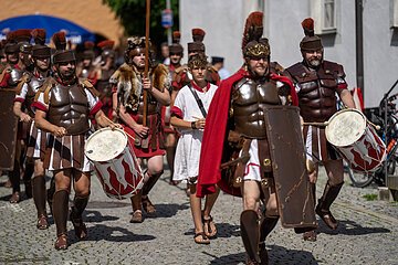 Kipfenberger Römergruppe beim Limesfest