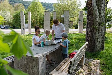 Kunstwerk "No limit" in Kipfenberg