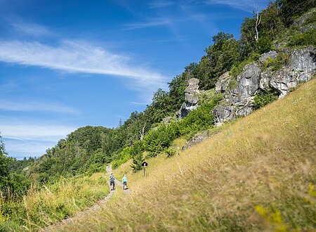 Felsen am Katzensteig