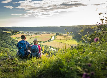 Blick auf Altmühltal vom Michelsberg Kipfenberg