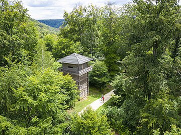 Limesturm am Limesweg in Kipfenberg