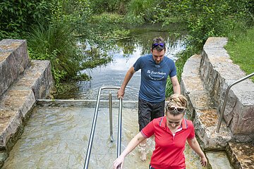 Wassertretbecken in Schambach