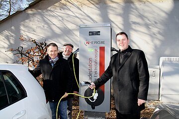 E-Auto Tankstalle Kipfenberg Försterstrasse