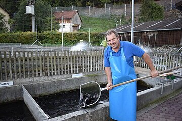 Forellenzucht Lang_Frischer Fisch