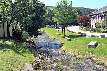 Bachlauf am Grünen Topf in Kipfenberg-Grösdorf